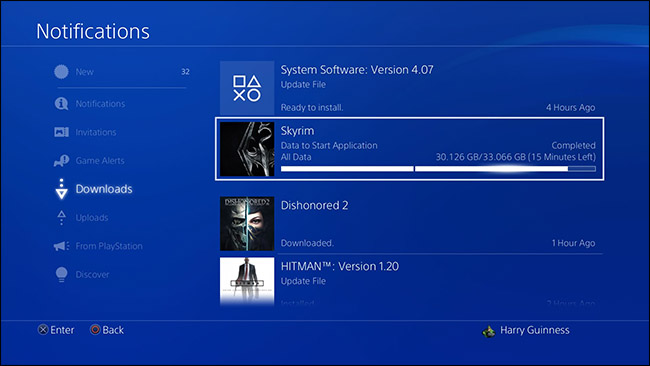 Do games download in rest mode ps4